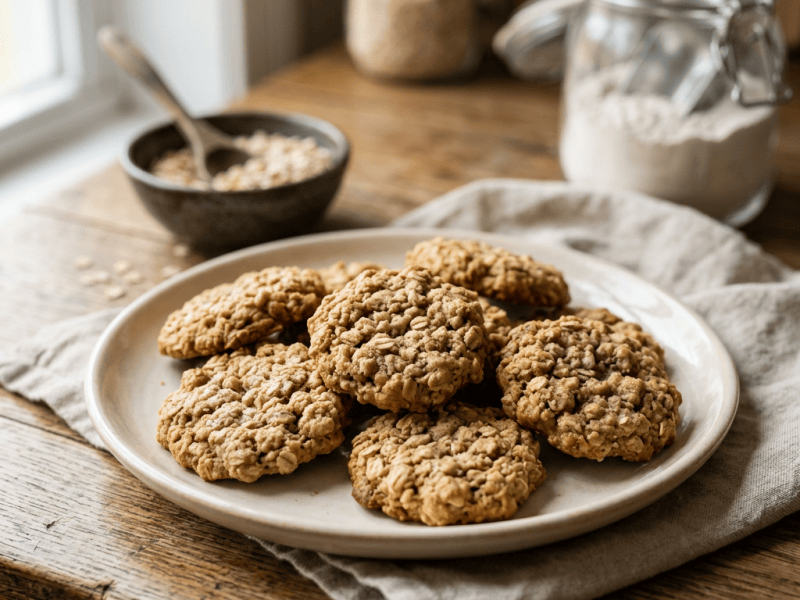 Simple Oatmeal Cookies